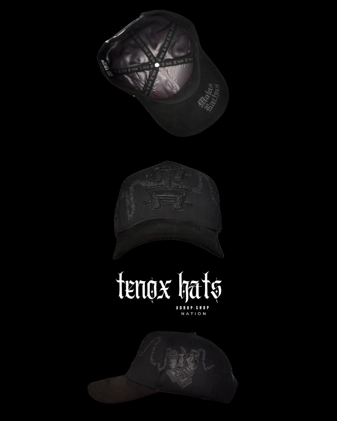 TOTO CAPS X TONY AGUIRRE / MALA BUENA RACHA BLACK